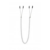 Зажимы на соски «Вилки» на цепочке - Pecado - купить с доставкой в Красногорске