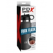 Смуглый мастурбатор-вагина в корпусе-бутылке F*ck Flask - Pipedream - в Красногорске купить с доставкой