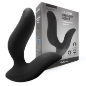 Черный вибромассажер простаты 3,5’’ Curve P-spot Massager - 12 см. - Erokay - в Красногорске купить с доставкой