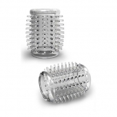Прозрачная насадка с шипами STAY HARD COCK SLEEVE 01 CLEAR - Blush Novelties - в Красногорске купить с доставкой