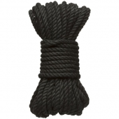 Черная верёвка для связывания и фиксации Bind Tie - 9,14 м. - Doc Johnson - купить с доставкой в Красногорске