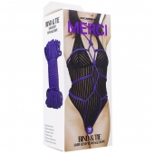 Фиолетовая верёвка для связывания и фиксации Bind Tie - 15,24 м. - Doc Johnson - купить с доставкой в Красногорске