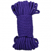 Фиолетовая верёвка для связывания и фиксации Bind Tie - 15,24 м. - Doc Johnson - купить с доставкой в Красногорске