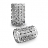 Прозрачная насадка с бороздками STAY HARD COCK SLEEVE 04 CLEAR - Blush Novelties - в Красногорске купить с доставкой