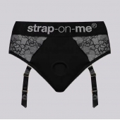 Трусики для фиксации насадок Strap-on-me Harness Lingerie Diva XS - Strap-on-me - купить с доставкой в Красногорске