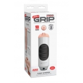 Мастурбатор-вагина Extreme Toyz Mega Grip Vibrating Stroker Mouth - Pipedream - в Красногорске купить с доставкой