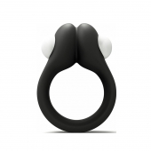 Черное эрекционное кольцо Zippy Vibrating Ring With Bullet - Adrien Lastic - в Красногорске купить с доставкой