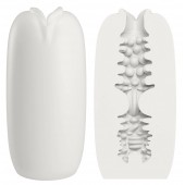 Белый мастурбатор-вагина Olga - Baile - в Красногорске купить с доставкой