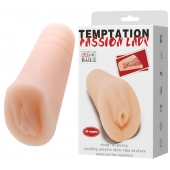 Телесный тугой мастурбатор-вагина Passion Lady - Baile - в Красногорске купить с доставкой