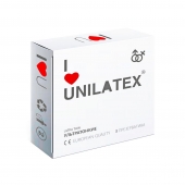 Ультратонкие презервативы Unilatex Ultra Thin - 3 шт. - Unilatex - купить с доставкой в Красногорске