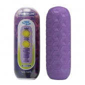Фиолетовый мастурбатор Venus-X Twin balls - Baile - в Красногорске купить с доставкой