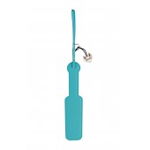 Голубой кожаный пэддл - 37 см. - Pecado - купить с доставкой в Красногорске