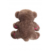 Бондажный набор: бурый мишка с розовыми оковами и наручниками - Pecado - купить с доставкой в Красногорске