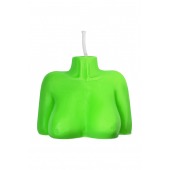 Зеленая сувенирная свеча «Женский силуэт» - Pecado - купить с доставкой в Красногорске