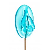 Леденец в форме вагины со вкусом блю кюрасао - 50 гр. - Sosuчki - купить с доставкой в Красногорске