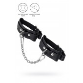 Черные мини-оковы со скруглёнными углами - Pecado - купить с доставкой в Красногорске