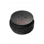 Черная веревка для шибари на катушке - 5 м. - Pecado - купить с доставкой в Красногорске