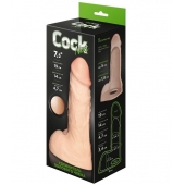 Телесный фаллоудлинитель с мошонкой Cock Next - 19 см. - LOVETOY (А-Полимер) - в Красногорске купить с доставкой