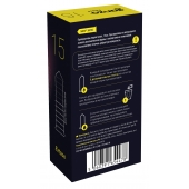 Презервативы анатомической формы с точечной и ребристой структурой Ganzo Extase - 15 шт. - Ganzo - купить с доставкой в Красногорске