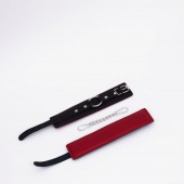 Черно-красные кожаные оковы - Crazy Handmade - купить с доставкой в Красногорске