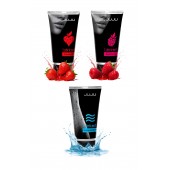 Набор из 3 лубрикантов JUJU (увлажняющий, клубника, малина) - JuJu - купить с доставкой в Красногорске