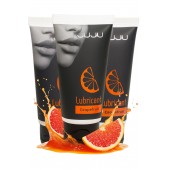 Набор из 3 съедобных лубрикантов JUJU со вкусом грейпфрута - JuJu - купить с доставкой в Красногорске