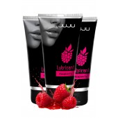 Набор из 3 съедобных лубрикантов JUJU со вкусом малины - JuJu - купить с доставкой в Красногорске