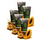 Набор из 5 съедобных лубрикантов JUJU со вкусом тропических фруктов - JuJu - купить с доставкой в Красногорске