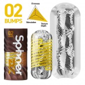 Мастурбатор Tenga Spinner DX 02 Bumps - Tenga - в Красногорске купить с доставкой