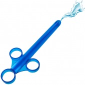 Синий шприц для введения лубриканта XL Lubricant Launcher - XR Brands - купить с доставкой в Красногорске