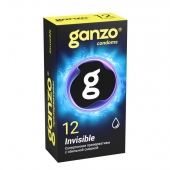 Супертонкие презервативы Ganzo Invisible - 12 шт. - Ganzo - купить с доставкой в Красногорске