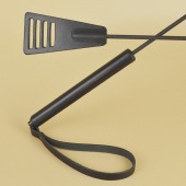 Черный кожаный стек «Сириус» - 60 см. - Sitabella - купить с доставкой в Красногорске