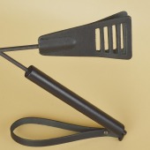 Черный кожаный стек «Сириус» - 60 см. - Sitabella - купить с доставкой в Красногорске