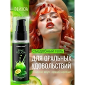 Съедобная смазка на водной основе с ароматом фейхоа - 60 гр. - Биоритм - купить с доставкой в Красногорске