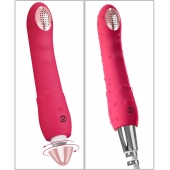 Малиновая насадка на душ с вибрацией Showers to orgasm - 20,1 см. - Orion - купить с доставкой в Красногорске