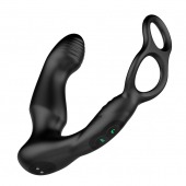 Черный двухмоторный массажер простаты Nexus Simul8 Wave Edition - Nexus Range - в Красногорске купить с доставкой