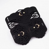 Фигурный набор для БДСМ-игр с узорами и золотистой фурнитурой - Crazy Handmade - купить с доставкой в Красногорске