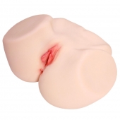 Мастурбатор-полуторс с двойным слоем материала Jenny Onahole Real Vagina - KOKOS - в Красногорске купить с доставкой