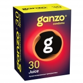 Ароматизированные презервативы Ganzo Juice - 30 шт. - Ganzo - купить с доставкой в Красногорске