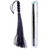 Черная силиконовая плеть - 37 см. - Boys of Toys - купить с доставкой в Красногорске