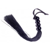 Черная силиконовая плеть - 37 см. - Boys of Toys - купить с доставкой в Красногорске