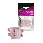 Прозрачная насадка на пенис с цветными шариками - Erowoman-Eroman - в Красногорске купить с доставкой