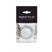 Круглое эрекционное кольцо с длинными «ресничками» - Sextaz - в Красногорске купить с доставкой