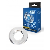 Прозрачное эрекционное кольцо-бублик - Sex Expert - в Красногорске купить с доставкой