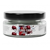 Массажная свеча «Спелая вишня» - 50 мл. - SGAN - купить с доставкой в Красногорске