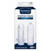 Набор из 2 прозрачных насадок на член Seductive Tickler Sleeves Set - NMC - в Красногорске купить с доставкой