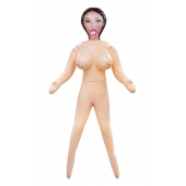 Телесная надувная секс-кукла с пышным бюстом - NMC - в Красногорске купить с доставкой