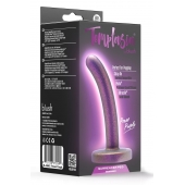 Фиолетовая насадка с гладкой поверхностью Surrender 4.75 Inch Beginner Pegging Dildo - 12 см. - Blush Novelties - купить с доставкой в Красногорске