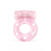 Розовое эрекционное виброкольцо с бабочкой - 1137 - в Красногорске купить с доставкой