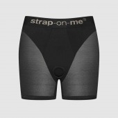 Трусики-шорты для фиксации насадок Strap-on-me Harness Lingerie Halo - size S - Strap-on-me - купить с доставкой в Красногорске